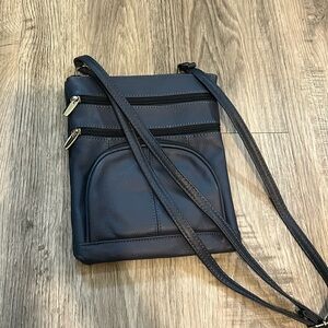 Like New Navy Crossbody Purse